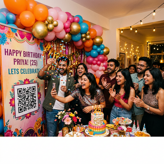 Birthday Party Photo Sharing: Make Every Guest a Photographer